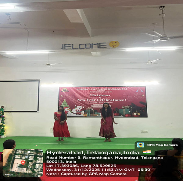Christmas and New Year Celebrations 31.12.25