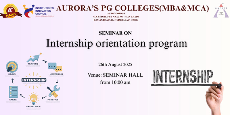 Internship Orientation Program 26.08.2025